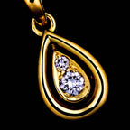 Dior Diamond Necklace 40 cm 18k YG Yellow Gold — view 7