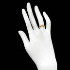 Gucci GG Running Ring Diamond 18k YG Yellow Gold — view 7