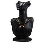 Louis Vuitton Collier Chain Blossom Pearl Shell Diamond Necklace 43 cm 18k PG — view 9