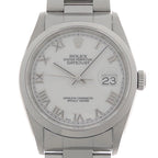 Rolex Watch Silver