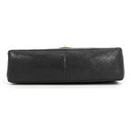 Chanel Chain Shoulder Bag Quilted CC Logo Lambskin Black — view 3