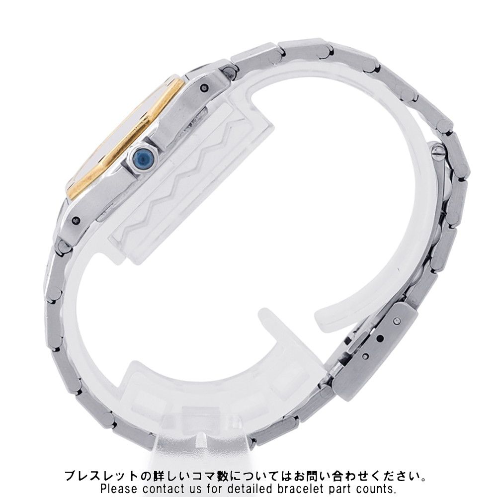 Cartier Santos Octagon SM Watch Ivory Dial Quartz — view 2