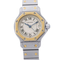 Cartier Santos Octagon SM Watch Ivory Dial Quartz