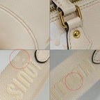 Louis Vuitton Papillon BB Monogram Empreinte Beige Handbag — view 5