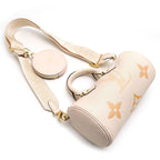 Louis Vuitton Papillon BB Monogram Empreinte Beige Handbag — view 2