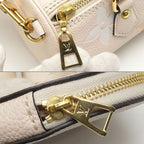Louis Vuitton Papillon BB Monogram Empreinte Beige Handbag — view 9