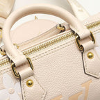 Louis Vuitton Papillon BB Monogram Empreinte Beige Handbag — view 4