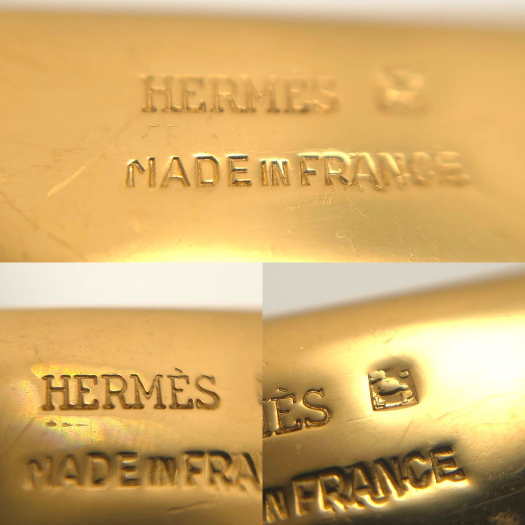 Hermes Enamel Pin Brooch Stick Type Cloisonne Gold — view 6