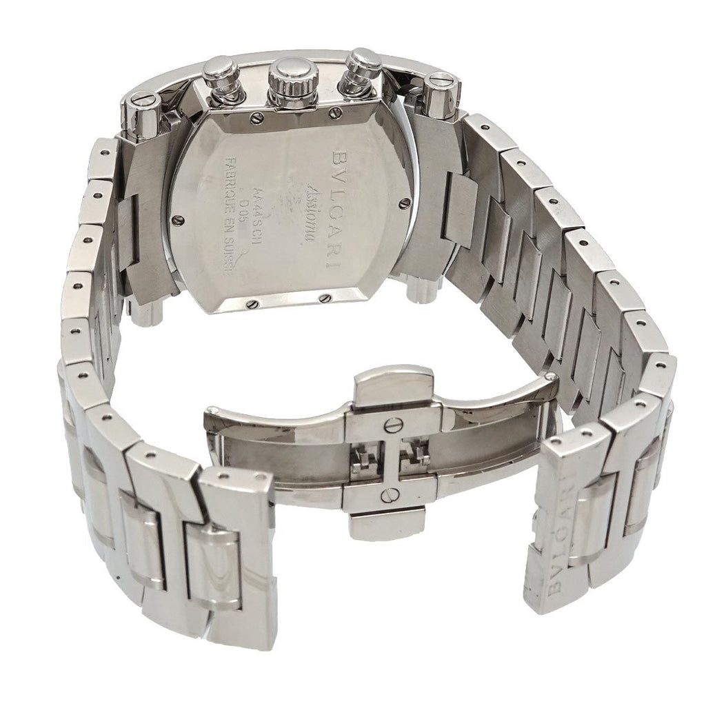 Bvlgari Assioma Chronograph Watch Date Navy Automatic Winding — view 5