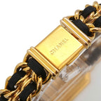 Chanel Premiere M Vintage Watch Black Gold — view 6
