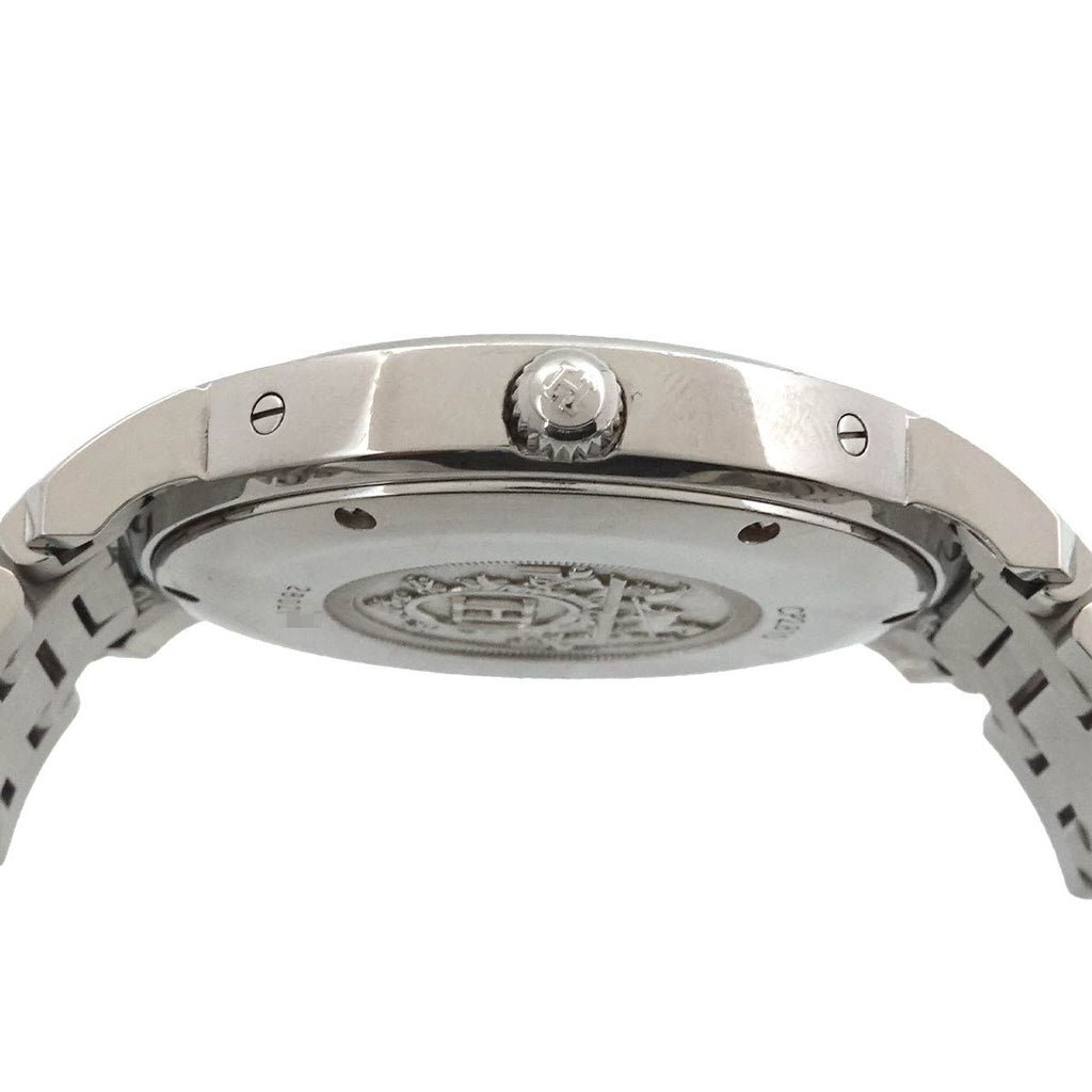 Hermes Clipper Classic Cp2 810 Watch Date Silver Automatic Winding — view 5
