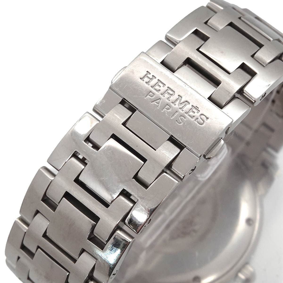 Hermes Clipper Classic Cp2 810 Watch Date Silver Automatic Winding — view 6