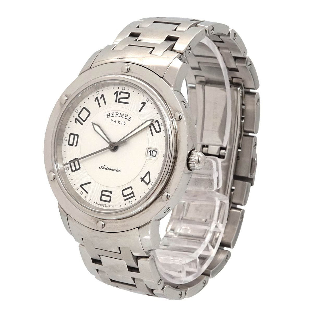 Hermes Clipper Classic Cp2 810 Watch Date Silver Automatic Winding — view 2