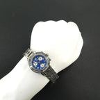 Hermes Clipper Diver Chronograph Cl2 317 Boys Watch Date Blue Quartz — view 3