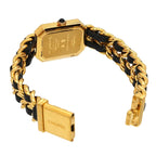 Chanel Premiere L Vintage Watch Black Gold — view 4