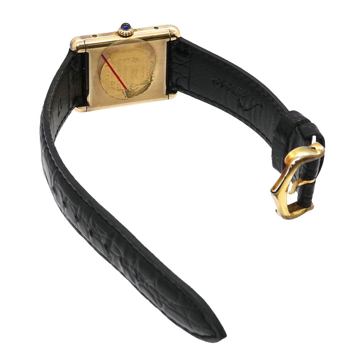 Cartier Must Tank Vermeil Trinity Vintage Watch Hand Wound — view 5