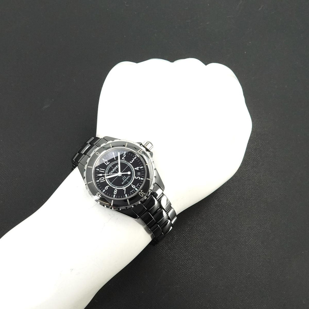 Chanel 38 Watch Black Ceramic Date Automatic Winding 6 19 Mountain Road — view 4