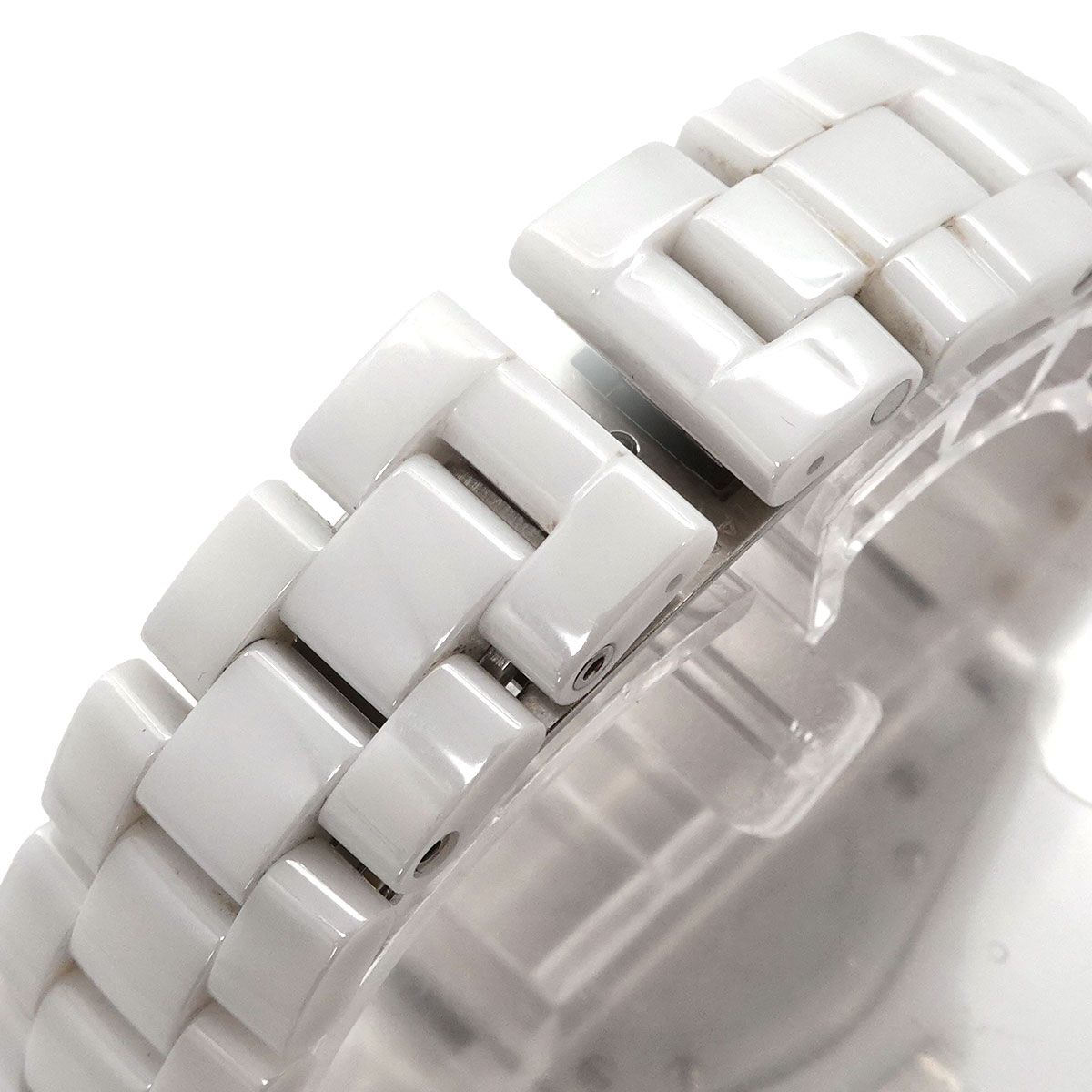 Chanel 33 Watch Date White Ceramic Quartz — view 6