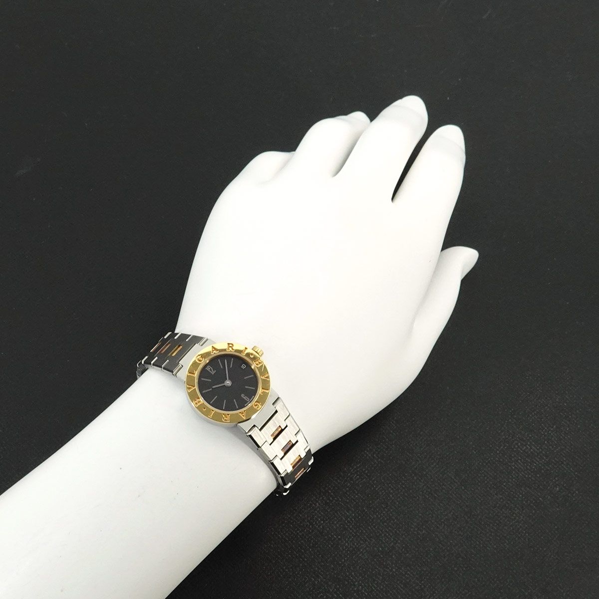 Bvlgari Vintage Watch Date YG Quartz — view 4