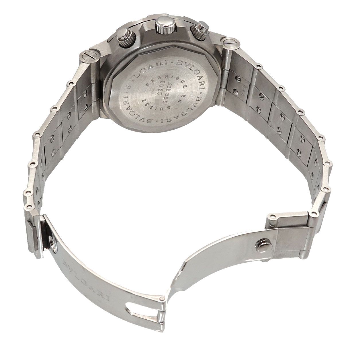 Bvlgari Diagono Scuba Chronograph Watch Black Automatic Winding — view 4