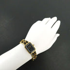 Chanel Premiere L Vintage Watch Black Gold — view 4