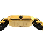 Chanel Premiere L Vintage Watch Black Gold — view 6