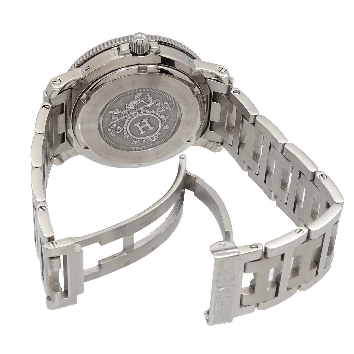 Hermes Clipper Diver Cl7 710 Vintage Watch Date Quartz — view 4