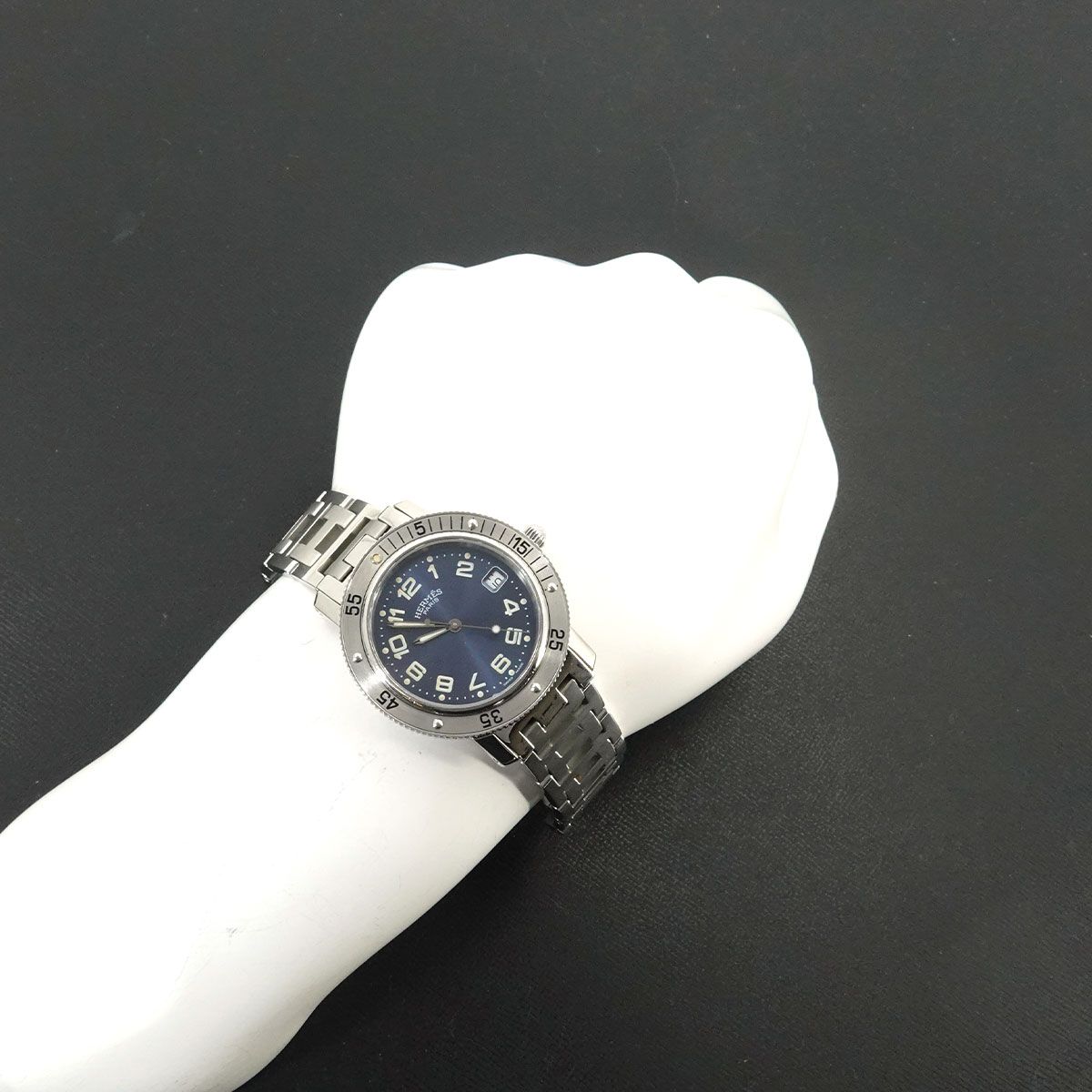 Hermes Clipper Diver Cl7 710 Vintage Watch Date Quartz — view 3