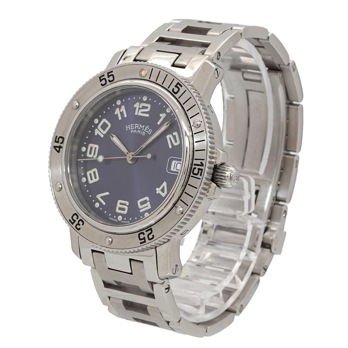 Hermes Clipper Diver Cl7 710 Vintage Watch Date Quartz — view 2