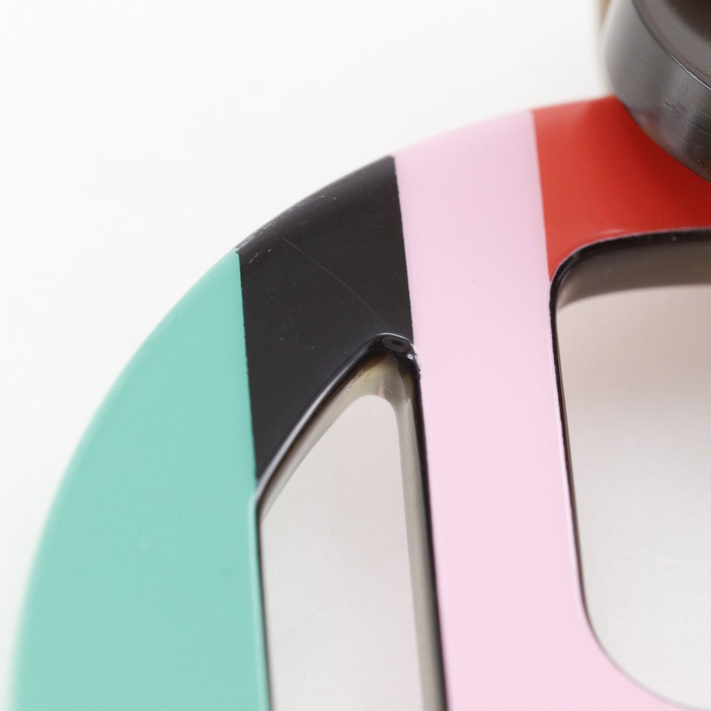 Hermes Equipe Buffalo Horn Pink Necklace — view 5