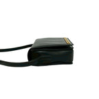 Gucci Vintage GG Logo Leather Mini Shoulder Bag Crossbody Pochette Black — view 5