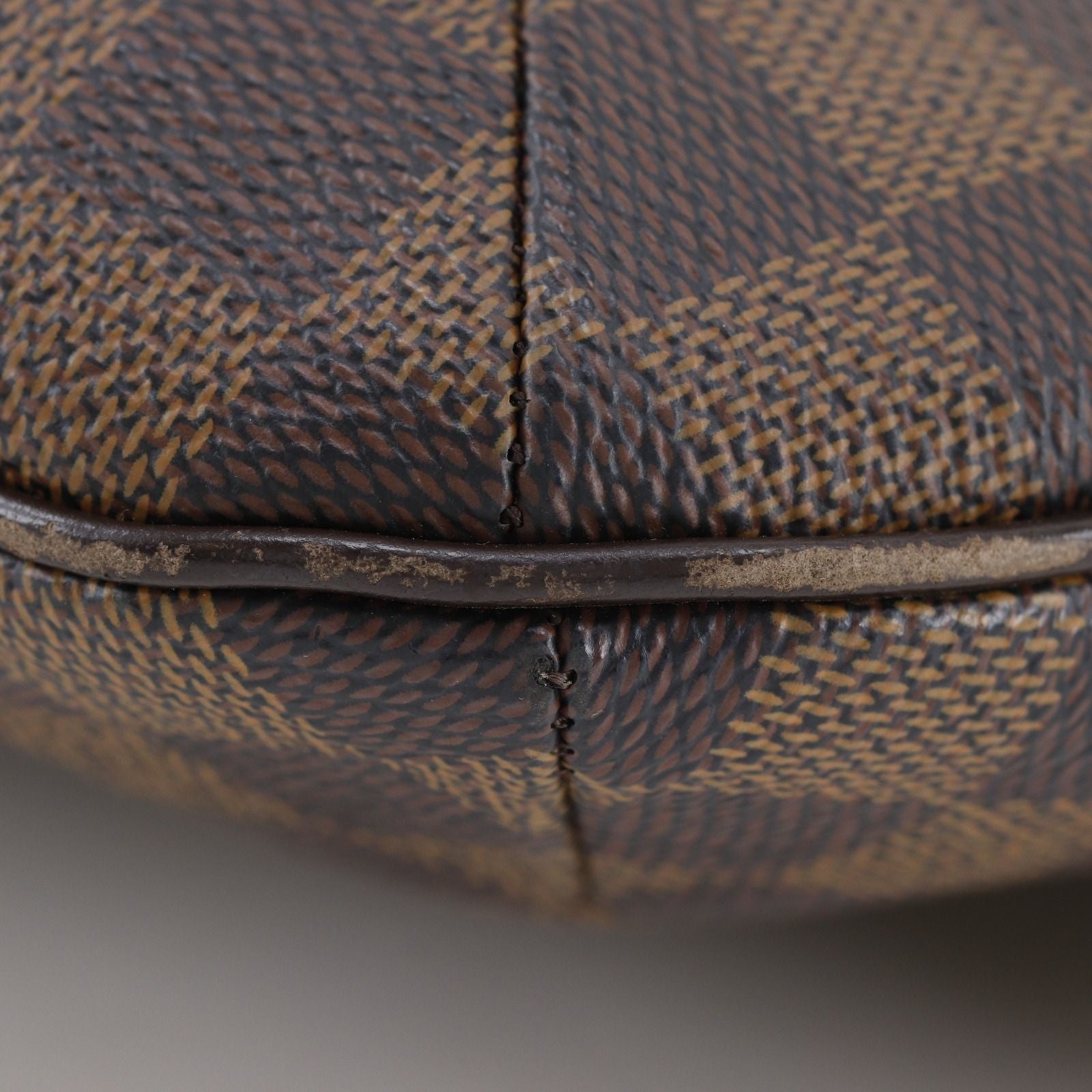 Louis Vuitton Blue Msbeli PM Damier Canvas Brown Shoulder — view 5