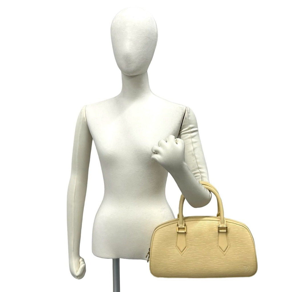 Louis Vuitton Vintage Jasmine Epi Leather Mini Boston Bag Beige — view 2