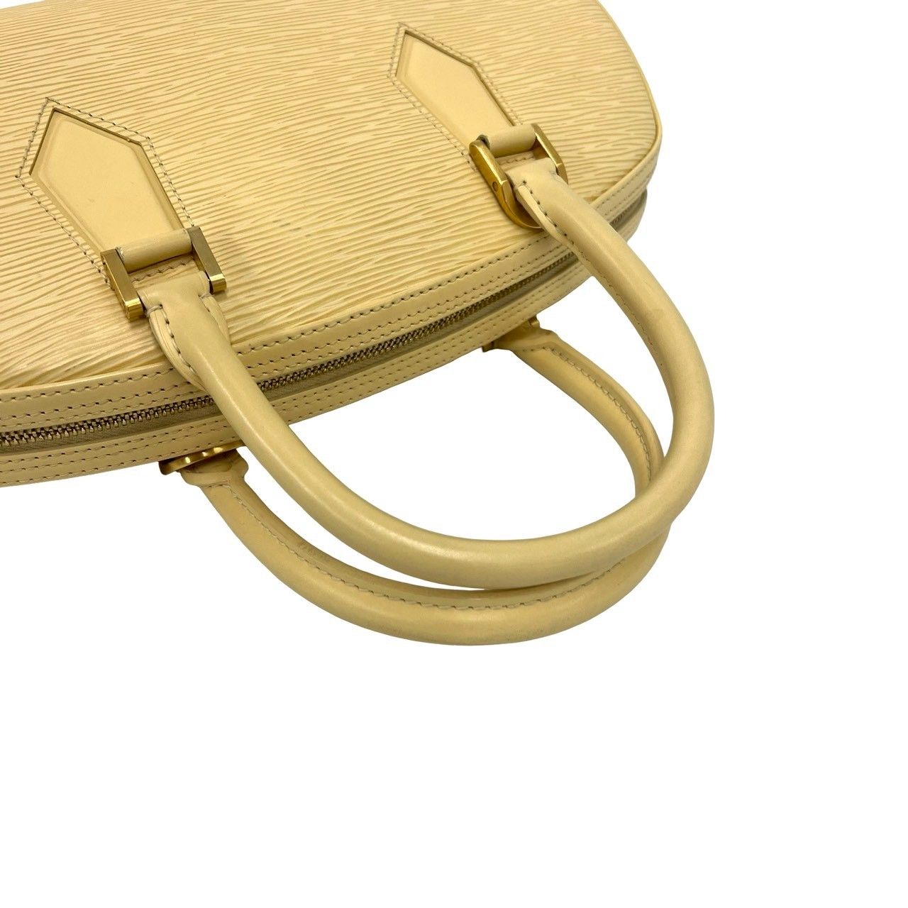 Louis Vuitton Vintage Jasmine Epi Leather Mini Boston Bag Beige — view 4