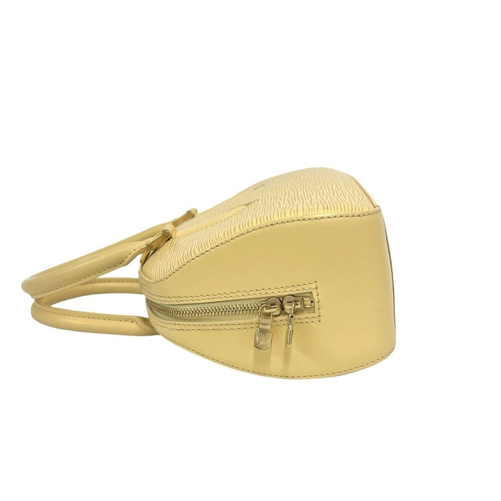 Louis Vuitton Vintage Jasmine Epi Leather Mini Boston Bag Beige — view 5
