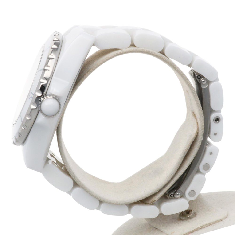 Chanel Watch White Ceramic Quartz — view 4