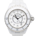 Chanel Watch White Ceramic Quartz