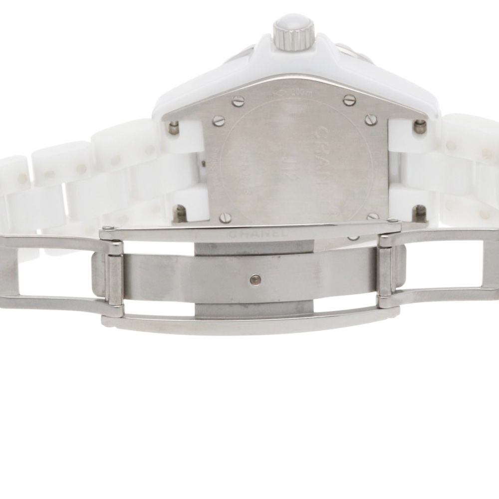 Chanel Watch White Ceramic Quartz — view 9