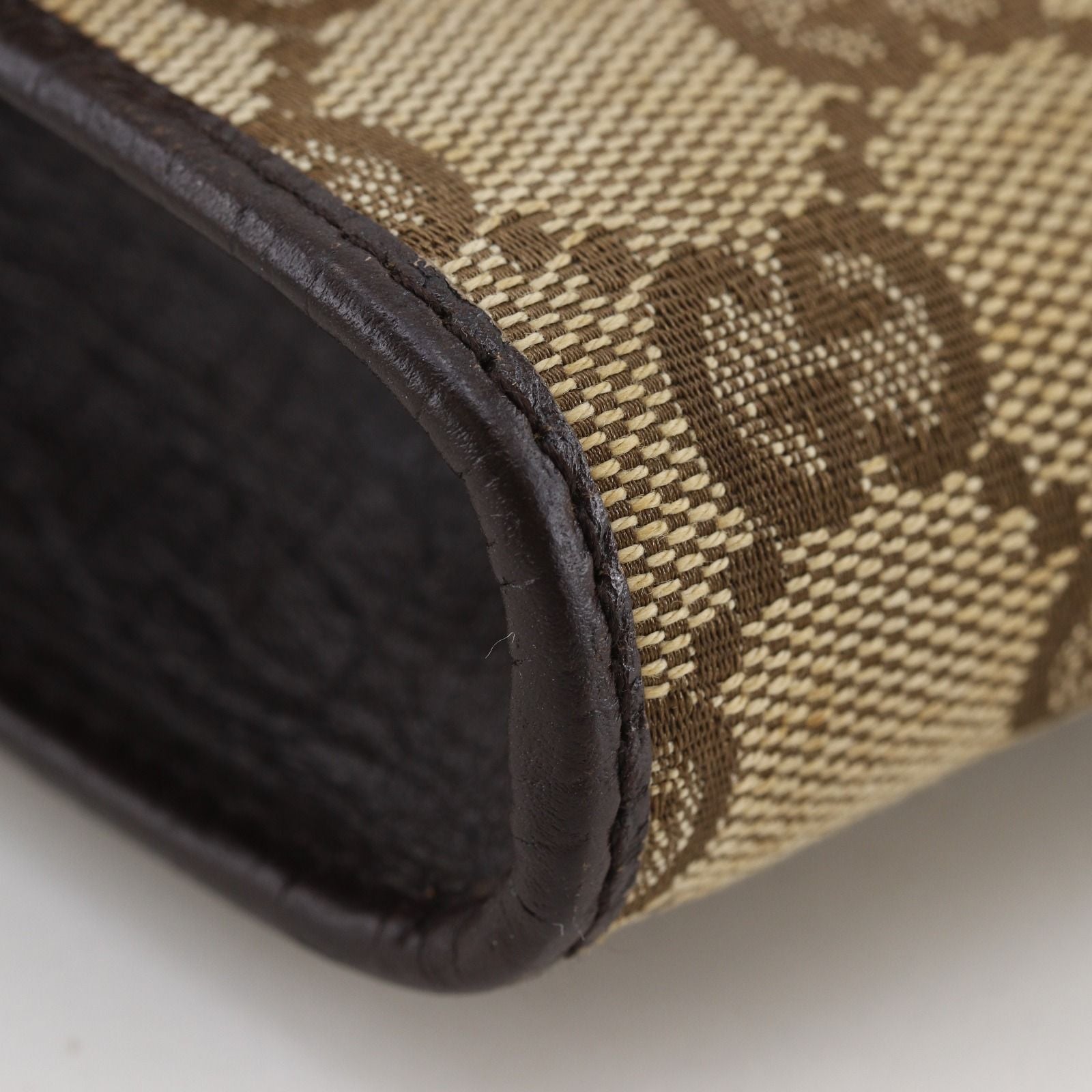 Gucci Bamboo 2-Way Clutch GG Canvas Brown — view 4