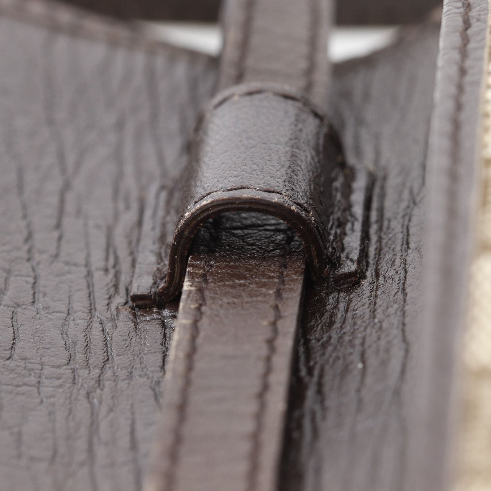 Gucci Bamboo 2-Way Clutch GG Canvas Brown — view 8