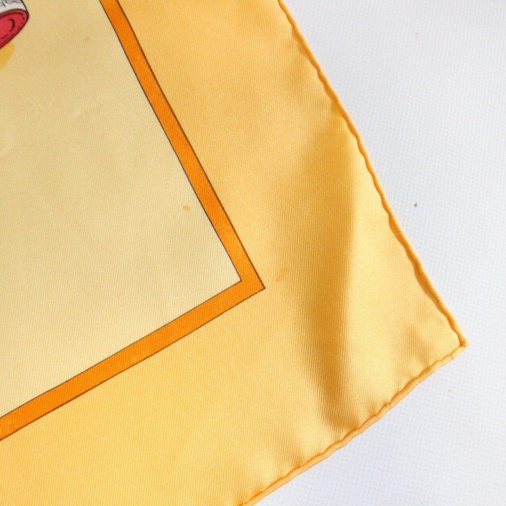 Hermes Carre 90 Scarf le Jeu Des Petits Bonheurs Little Happiness Game Silk — view 7