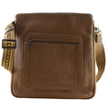 Bottega Veneta Perforated Leather Brown Shoulder