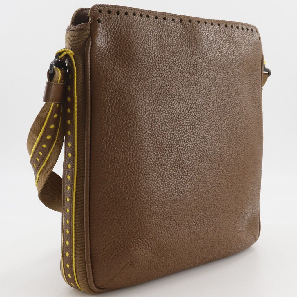 Bottega Veneta Perforated Leather Brown Shoulder — view 3