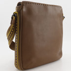 Bottega Veneta Perforated Leather Brown Shoulder — view 3