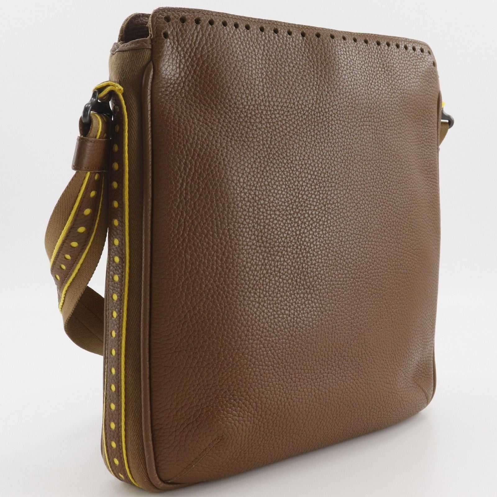 Bottega Veneta Perforated Leather Brown Shoulder — view 3