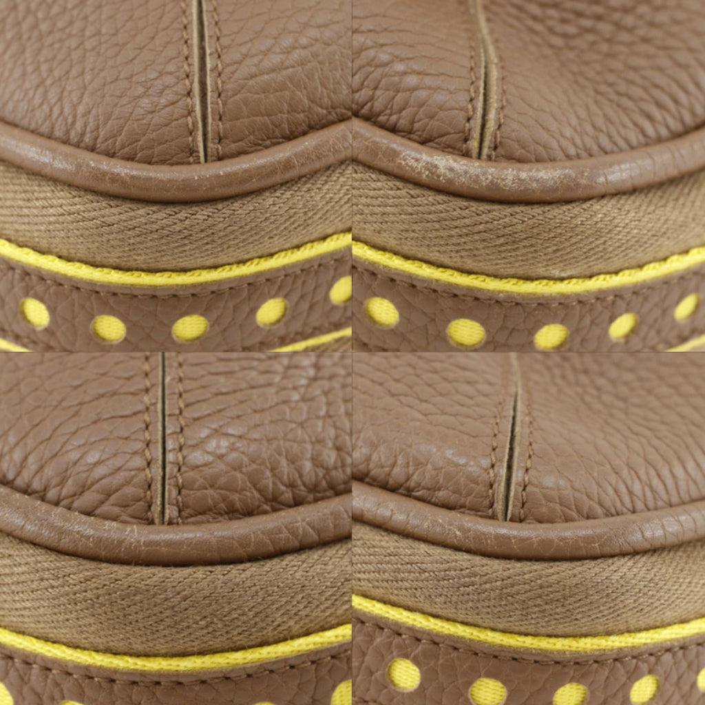 Bottega Veneta Perforated Leather Brown Shoulder — view 4