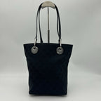 Gucci Tote Black GG Pattern Canvas — view 4