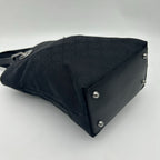 Gucci Tote Black GG Pattern Canvas — view 6