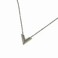 Louis Vuitton Essential Necklace Silver