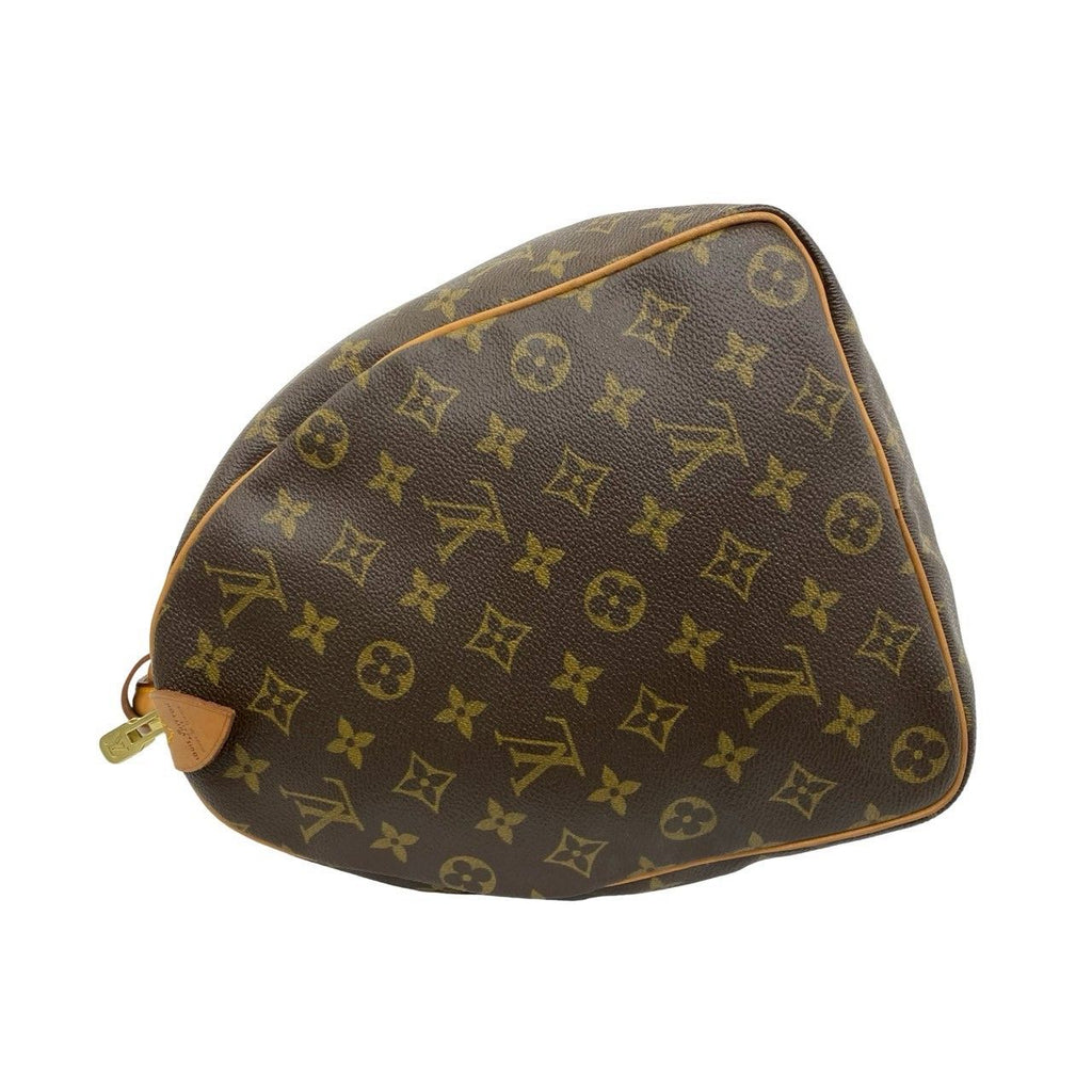 Louis Vuitton Vintage Keepall Monogram Leather Boston Bag Brown — view 5